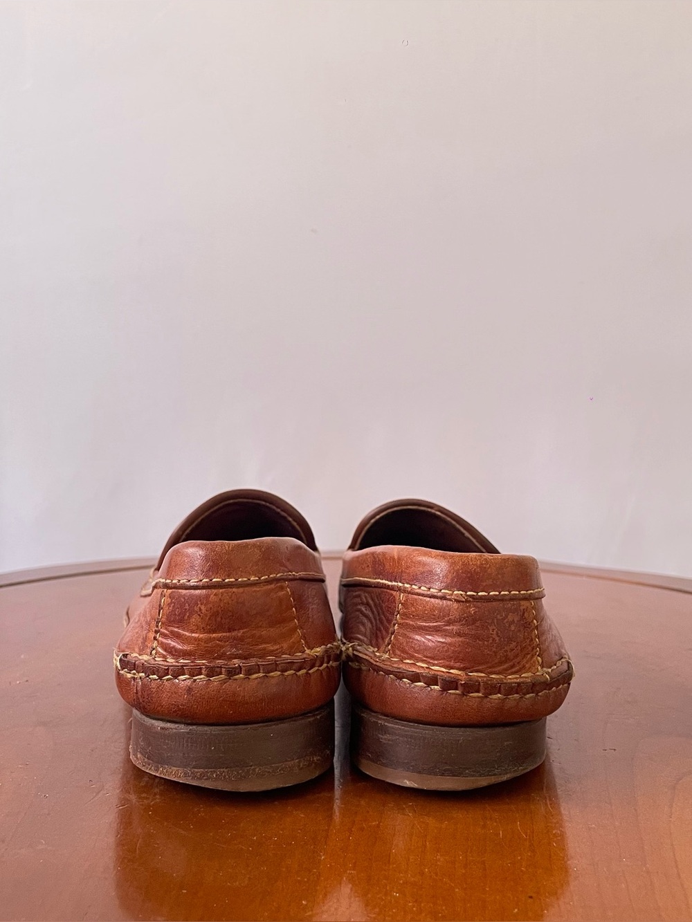 Cole Haan Vintage Leather Woven Loafers | US 6.5 - Picture 4 of 7